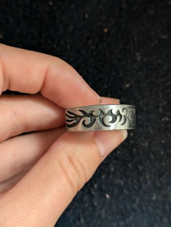 Bague en étain pour homme