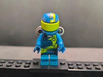 figurine type lego Rex Dangervest