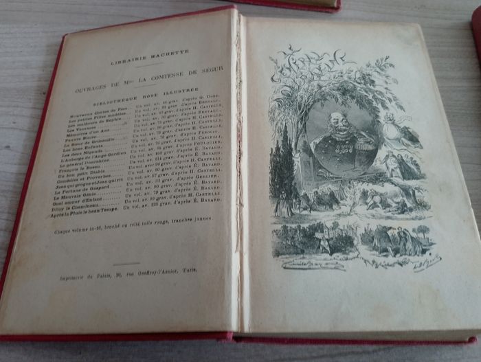 Lot de 5 livres ancien, bibliothèque rose illustrée(1) - photo numéro 3