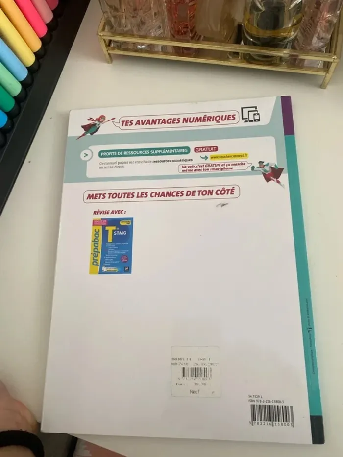 Cahier 1er stmg tremplin - photo numéro 2