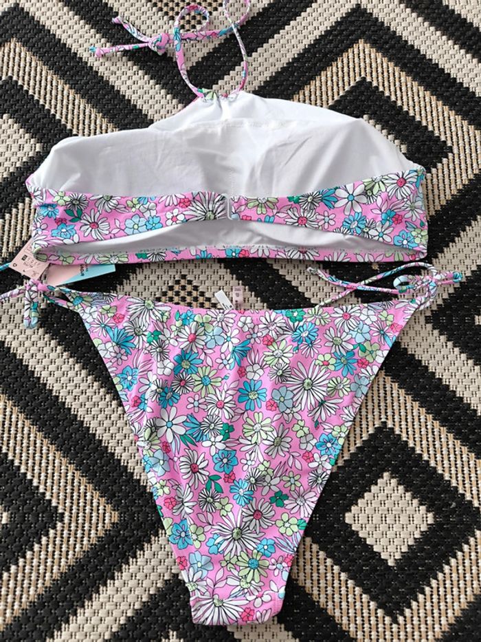 Maillot de Bain Fleuri - Taille XL 42 Neuf avec Étiquette - photo numéro 2