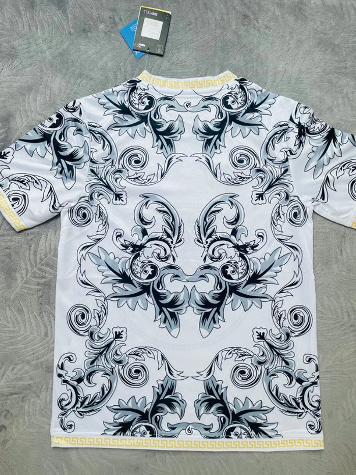 Maillot concept foot Italie blanc Versace taille S - photo numéro 8