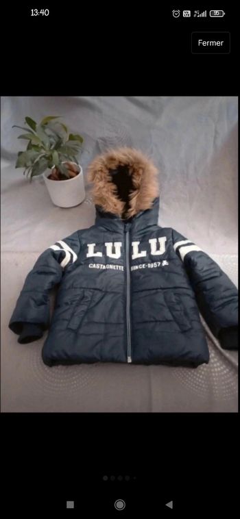 Doudoune Lulu castagnette