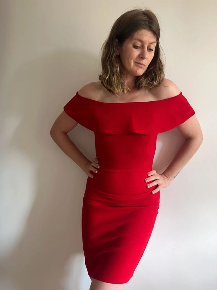 Robe Zara rouge - photo numéro 2
