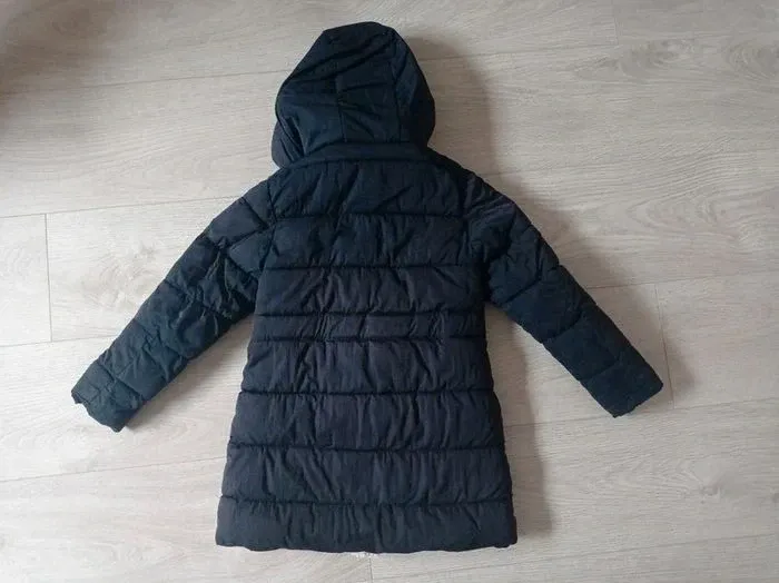 Manteau noir chaud fille Vertbaudet 6 ans - photo numéro 8