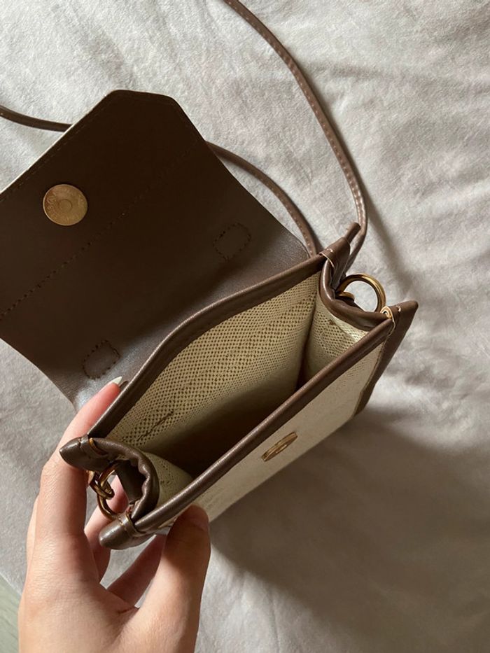 Sac bandoulière paille rectangle - photo numéro 6