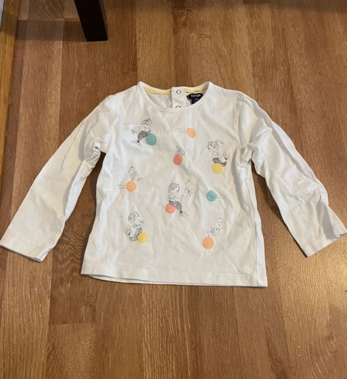 Lot 4 tshirts + 1 pantalon bébé fille - photo numéro 5