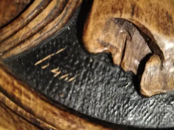 Assiettes murale bois sculpté