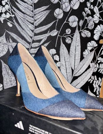 Escarpins en jean
