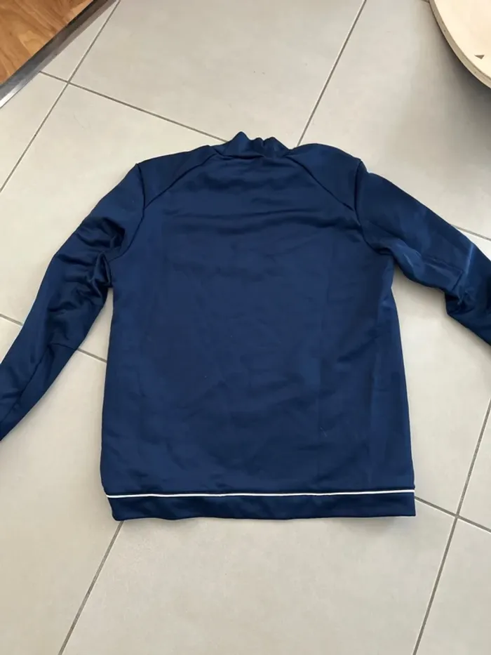 Sweat-shirt d'entraînement OM Adidas 2017-2018 taille 13-14 ans - photo numéro 5