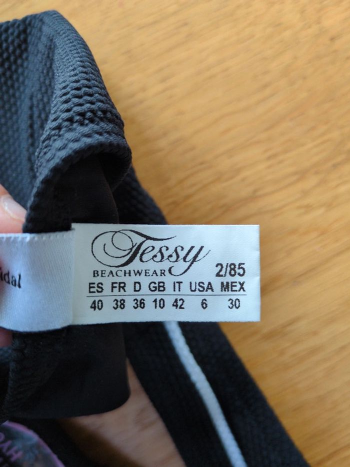 Maillot de bain noir neuf T38 - photo numéro 5