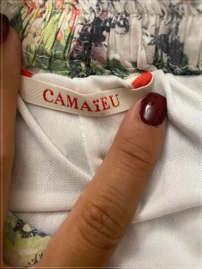 Jupe fleurie Camaieu - photo numéro 5