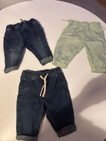 3 pantalons
