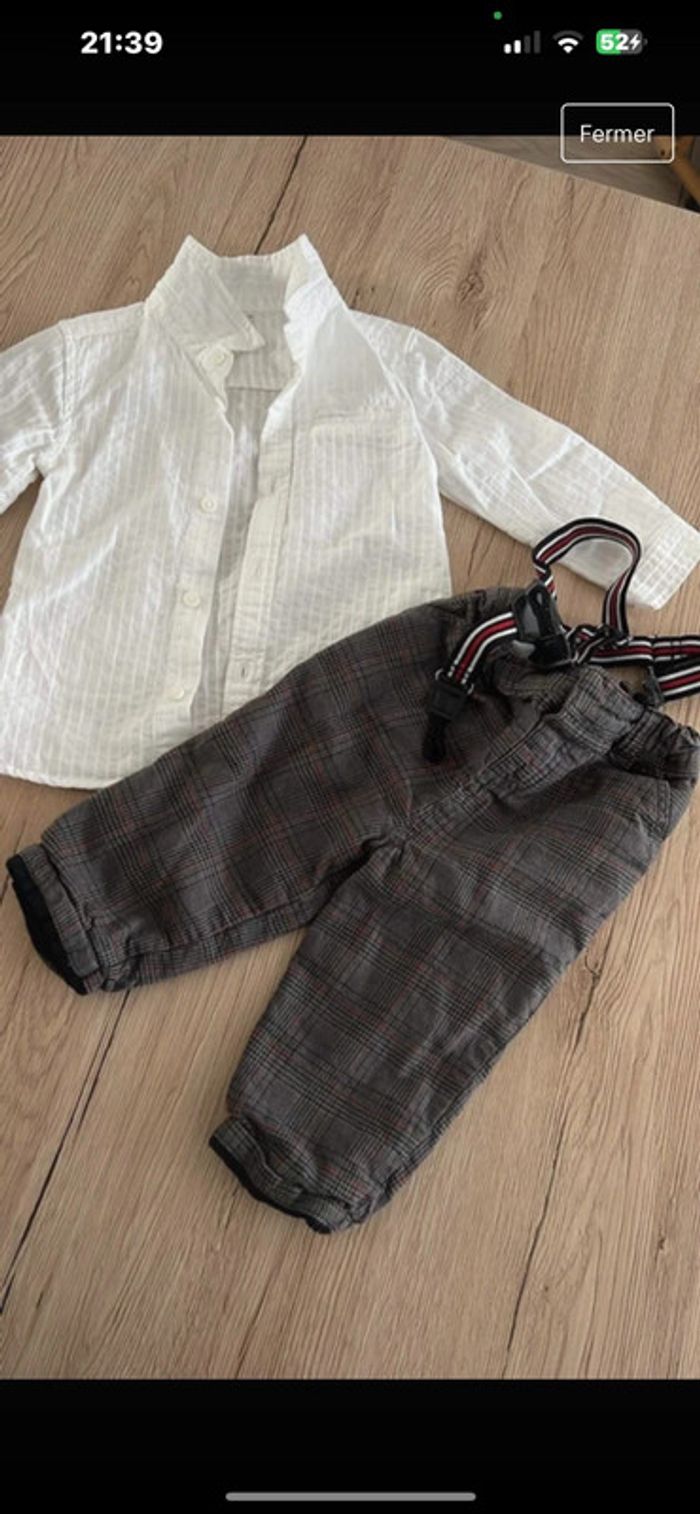 Ensemble chemise et pantalon