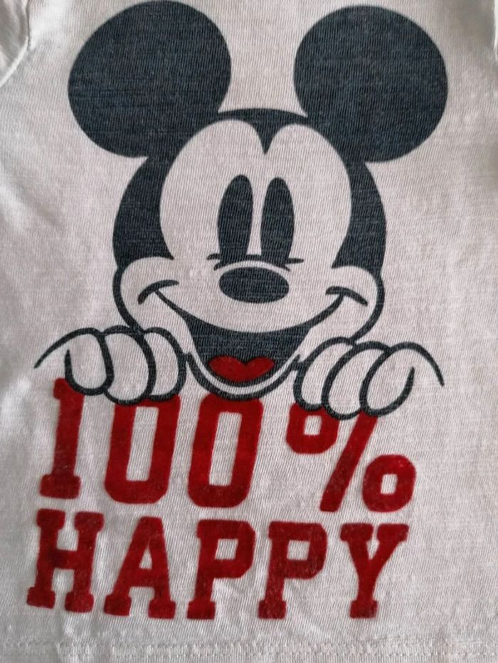 Ensemble T Shirt manches longues/ pantalon Mickey Disney 3 mois - photo numéro 3