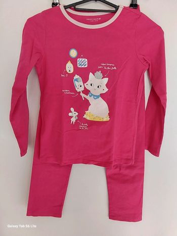 Pyjama sergent major fille 7/8 ans