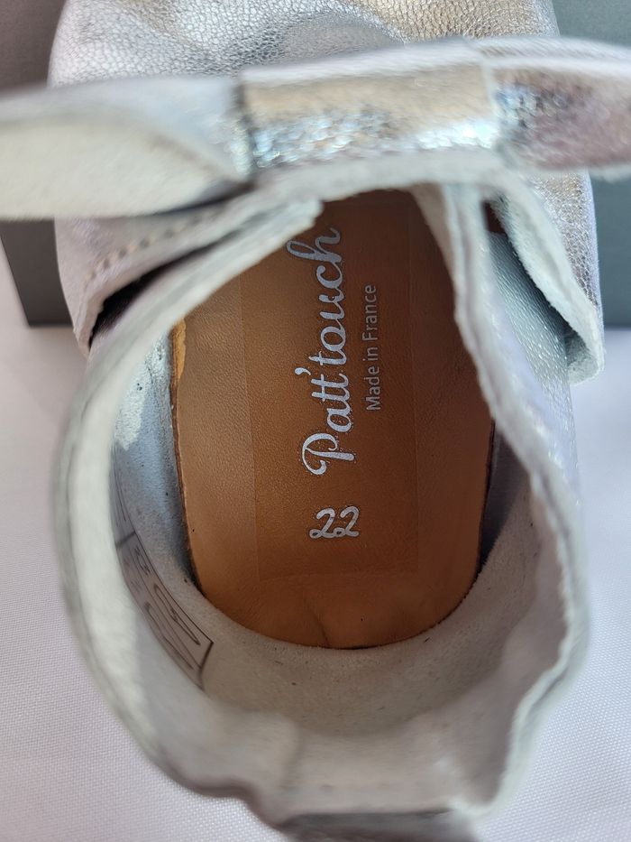 Chaussures bébés en cuir Point 22 Made in France 🇨🇵 - photo numéro 4