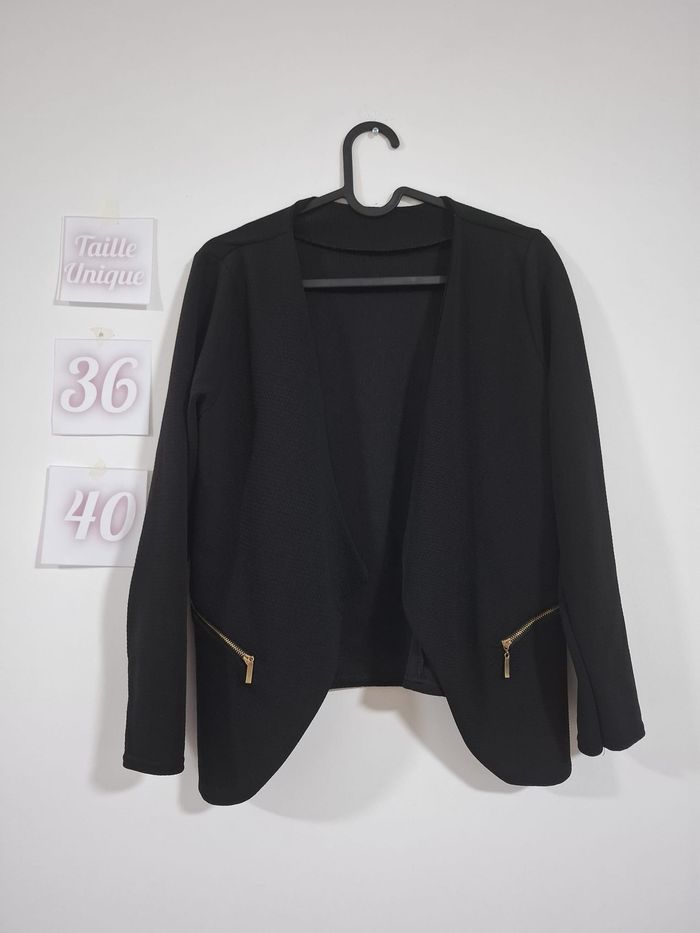 Gilet asymétrique - taille unique - 40% - photo numéro 1