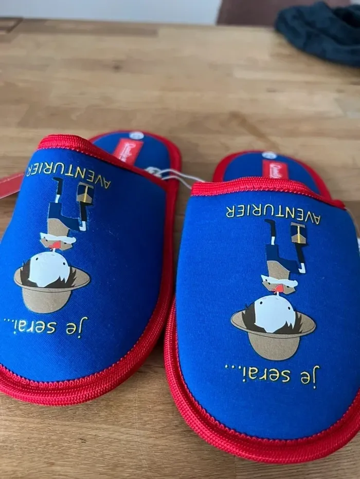 Chaussons je serai aventurier