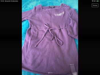 robe creeks 18  mois  tbe mauve