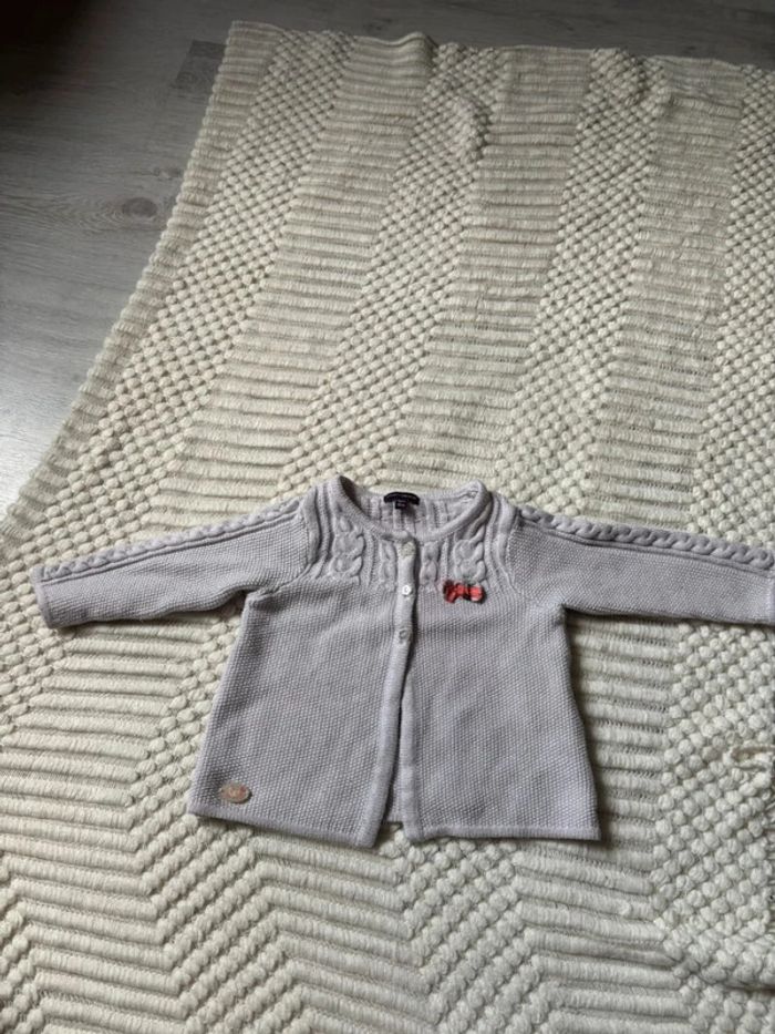 Cardigan fille Sergent major 18 mois - photo numéro 2