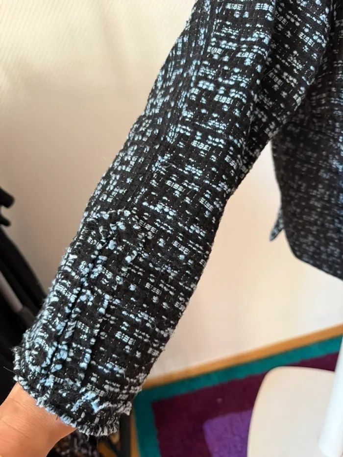 Veste effet tweed en très bon état taille 38/30 anany - photo numéro 7