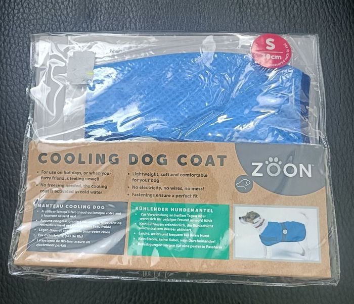 1 manteau de refroidissement pour votre animal de compagnie en 30cm