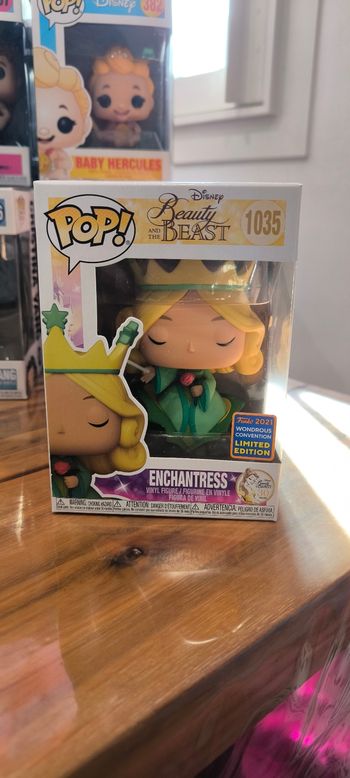 Funko pop enchantress 1035 la belle et la bête