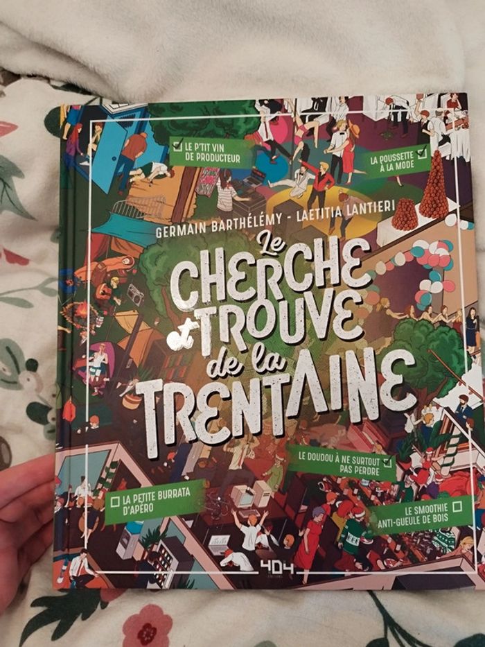 Livre cherche et trouve adulte trentaine