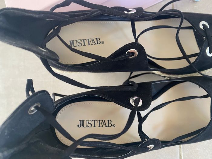 Chaussures compensées noires - photo numéro 9