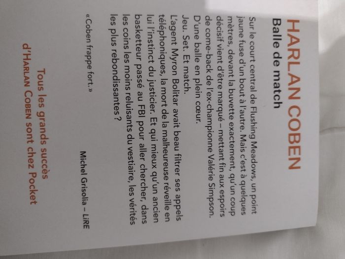 Lot livres Harlan coben - photo numéro 3