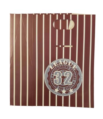 x4 Pochettes cadeaux marron