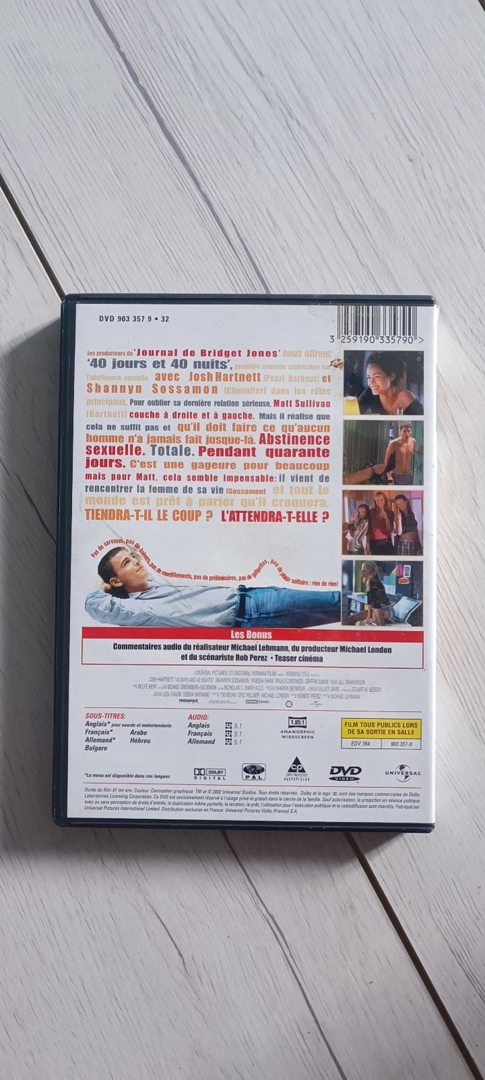 💿 DVD 40 jours et 40 nuits 💿 - photo numéro 2