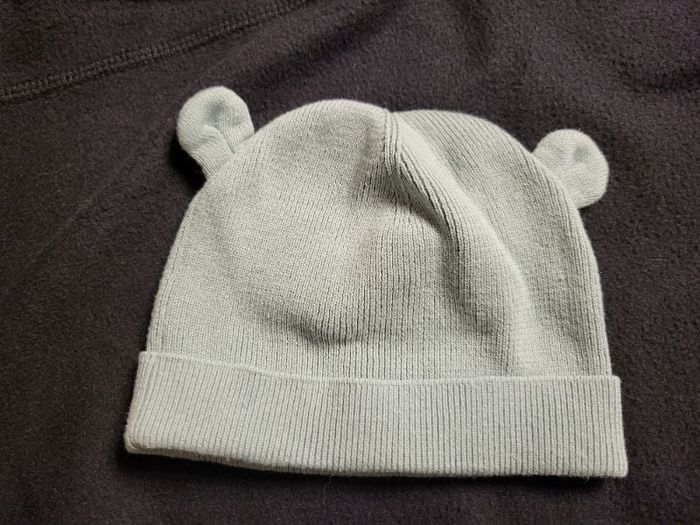 Beau bonnet bébé taille1