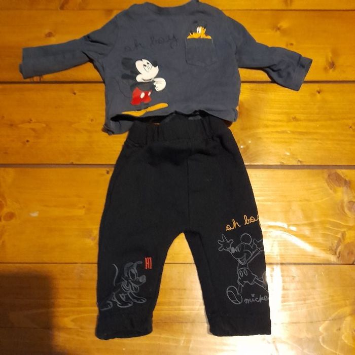Ensemble garçon 3 mois mickey