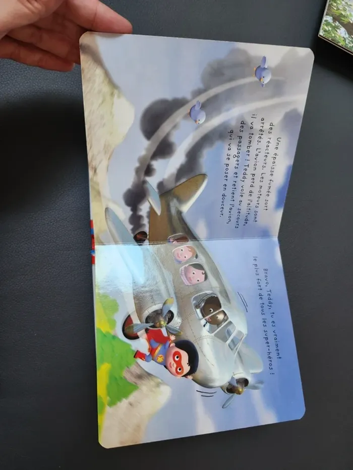 Livre enfant p'tit héros numéro 5 super héros fleurus - photo numéro 13