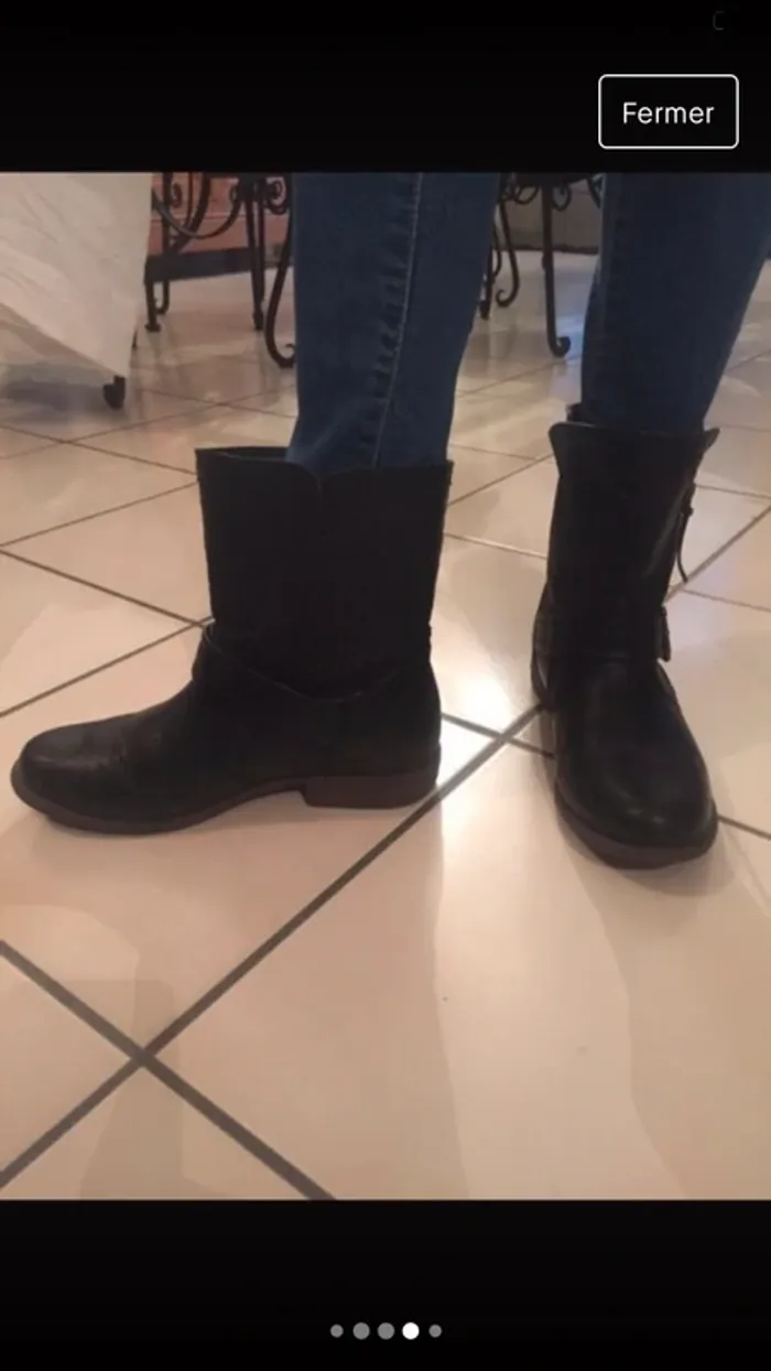 Bottines noires - photo numéro 4