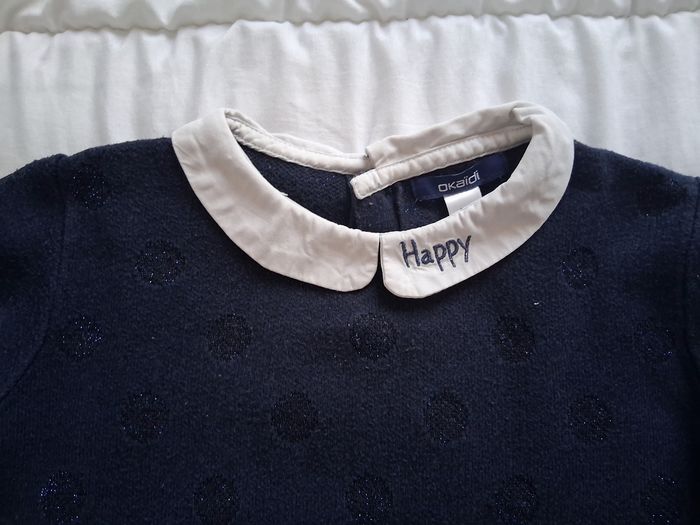 Pull bleu marine - photo numéro 3