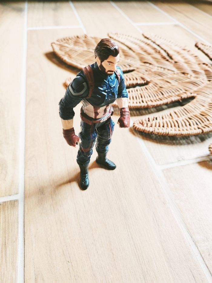 💫Figurine Captain Infinity war America Avengers Marvel marque Hasbro - photo numéro 3