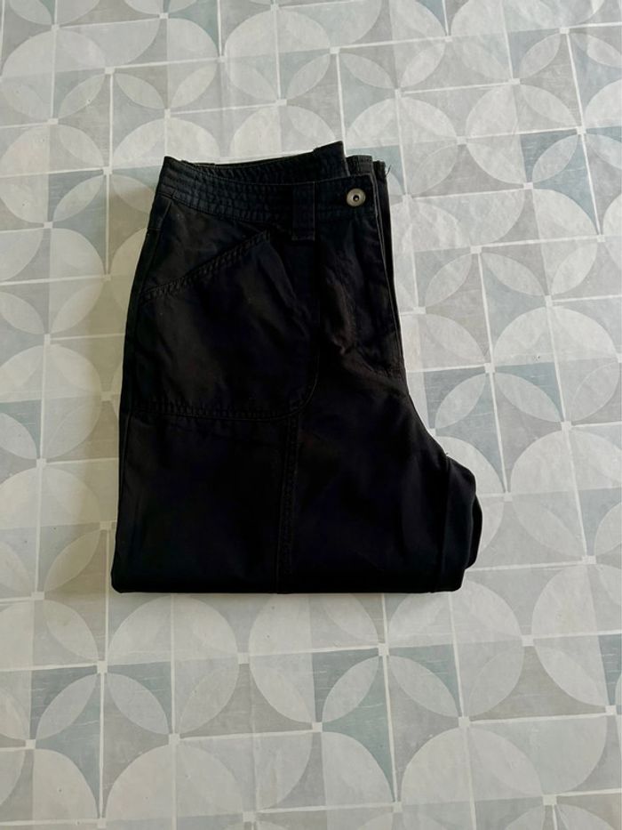 Pantacourt noir femme 38 / M C&A - Très bon état - photo numéro 4