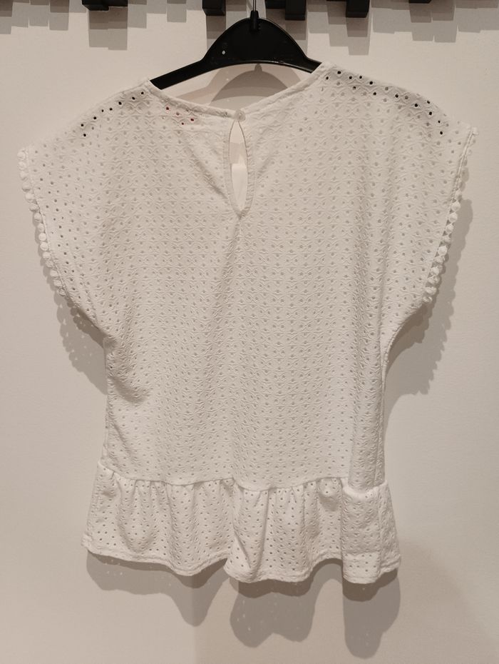 T-shirt broderie anglaise - photo numéro 3