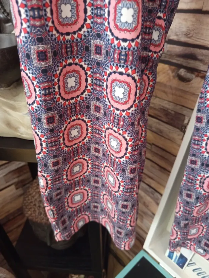 Pantalon fluide à motif vintage - photo numéro 8