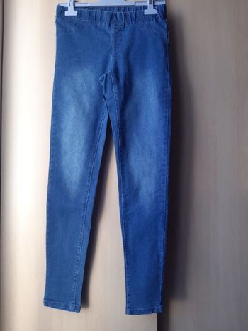 Jegging bleu