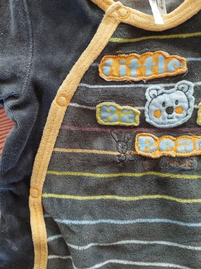 Pyjama velours 3mois orchestra - photo numéro 6