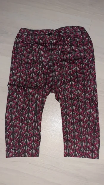 Pantalon à imprimé bazin