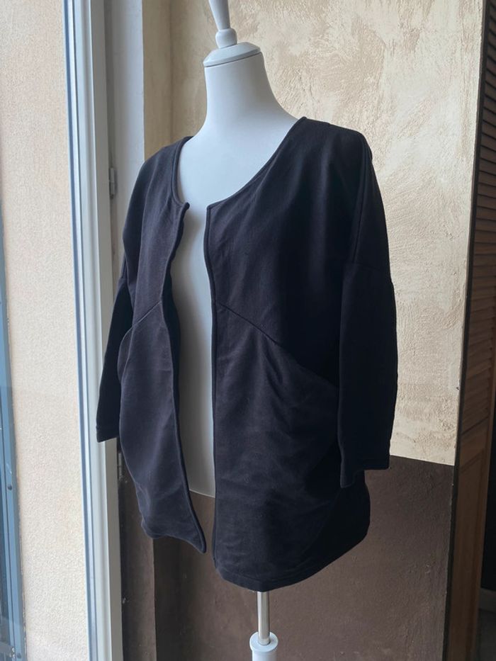 Veste blazer sweat noir Senes L/XL - photo numéro 2