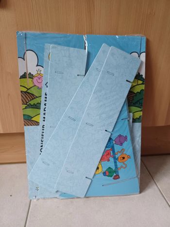 Bibliothèque en carton Monsieur madame neuve