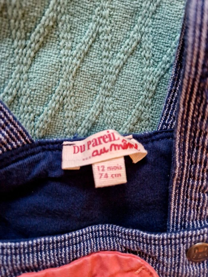 Salopette bébé  12 mois - photo numéro 3