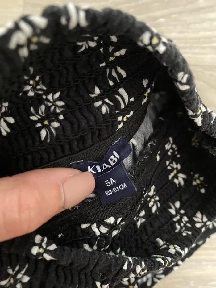 Jupe à volants fleurie kiabi 5 ans - photo numéro 4