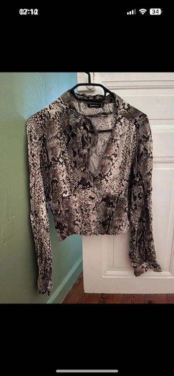 Top ou blouse manches longues stradivarius taille L